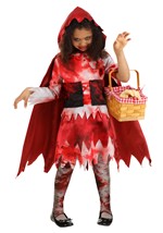Girls Zombie Red Riding Hood Costume Alt 1