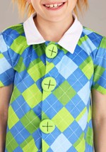 Kids Deluxe Plaid Munchkin Costume Alt 3
