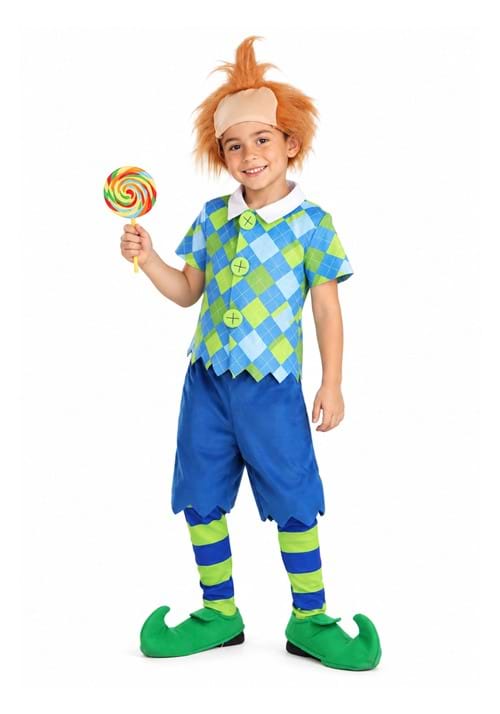 Kids Deluxe Plaid Munchkin Costume Upd 1