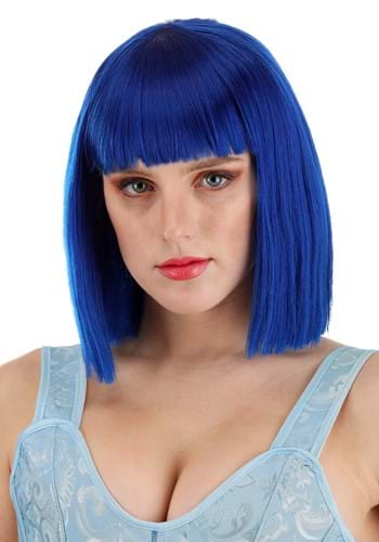 Blue wig hair sale