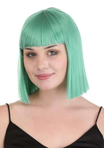 Teal Green Women's Costume Bob Wig | Costume Wigs