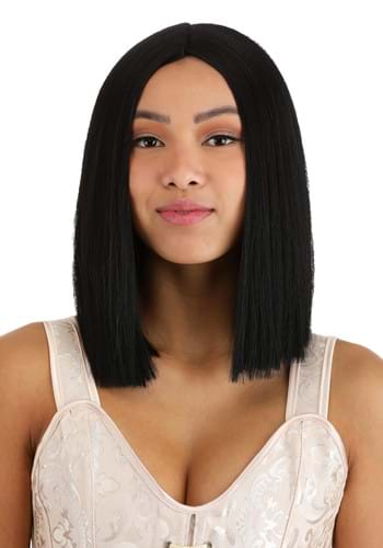 Deep Black Long Bob Wig