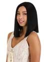 Deep Black Long Bob Wig Alt 2