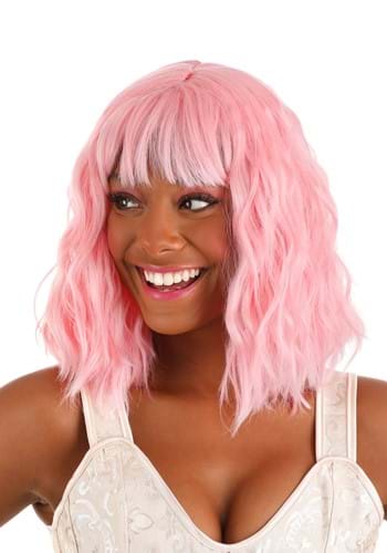 Light Pink Women's Wavy Wig