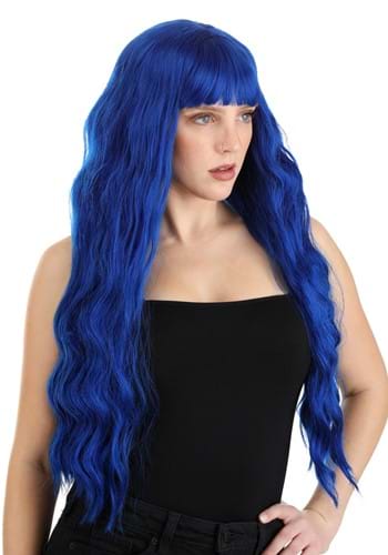 Royal Blue Full Wavy Women's Wig | Costume Wigs