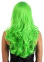 Bright Green Full Wavy Wig Alt 1