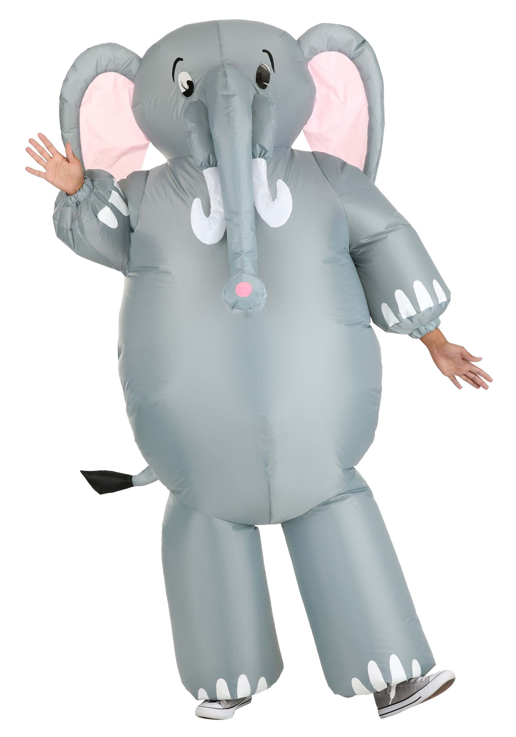 Blesiya Elephant Inflatable Adult Costume Jumpsuit Halloween Fancy Dress 
