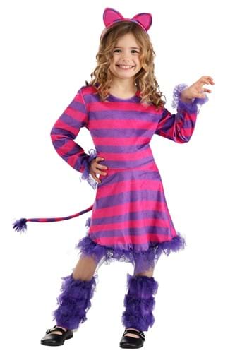 Girl's Mischievous Cheshire Cat Costume