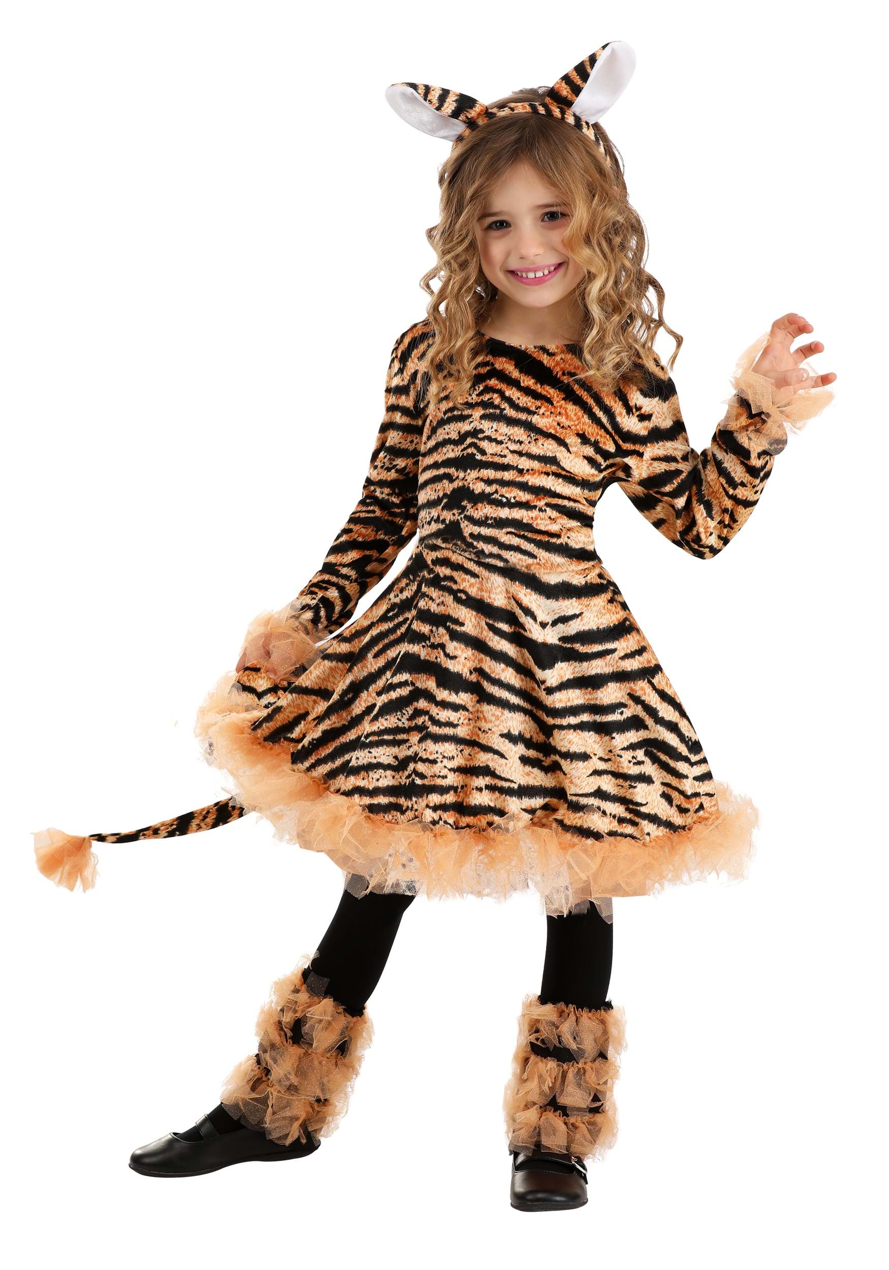 Snazzy Kid's Tiger Costume