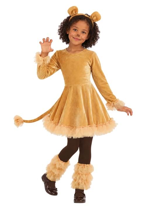 Kids Lady Lion Costume New Main