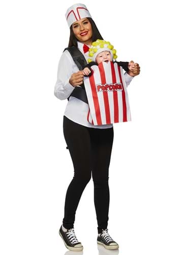 Popcorn & Movie Usher Carrier Costume Alt 1
