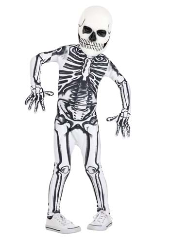 Toddler White Skeleton Costume