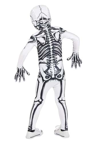White Skeleton Costume for Toddlers