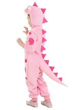 Toddler Pink Dinosaur Onesie Alt 3