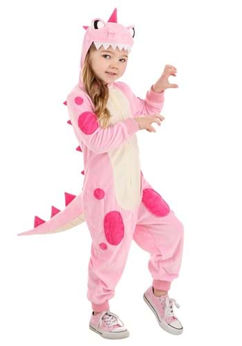 Toddler Pink Dinosaur Onesie