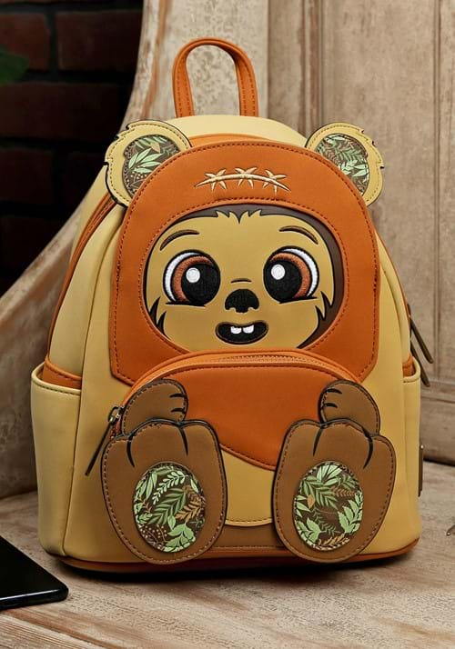 Star Wars Wicket Footsie Cosplay Loungefly Mini Backpack