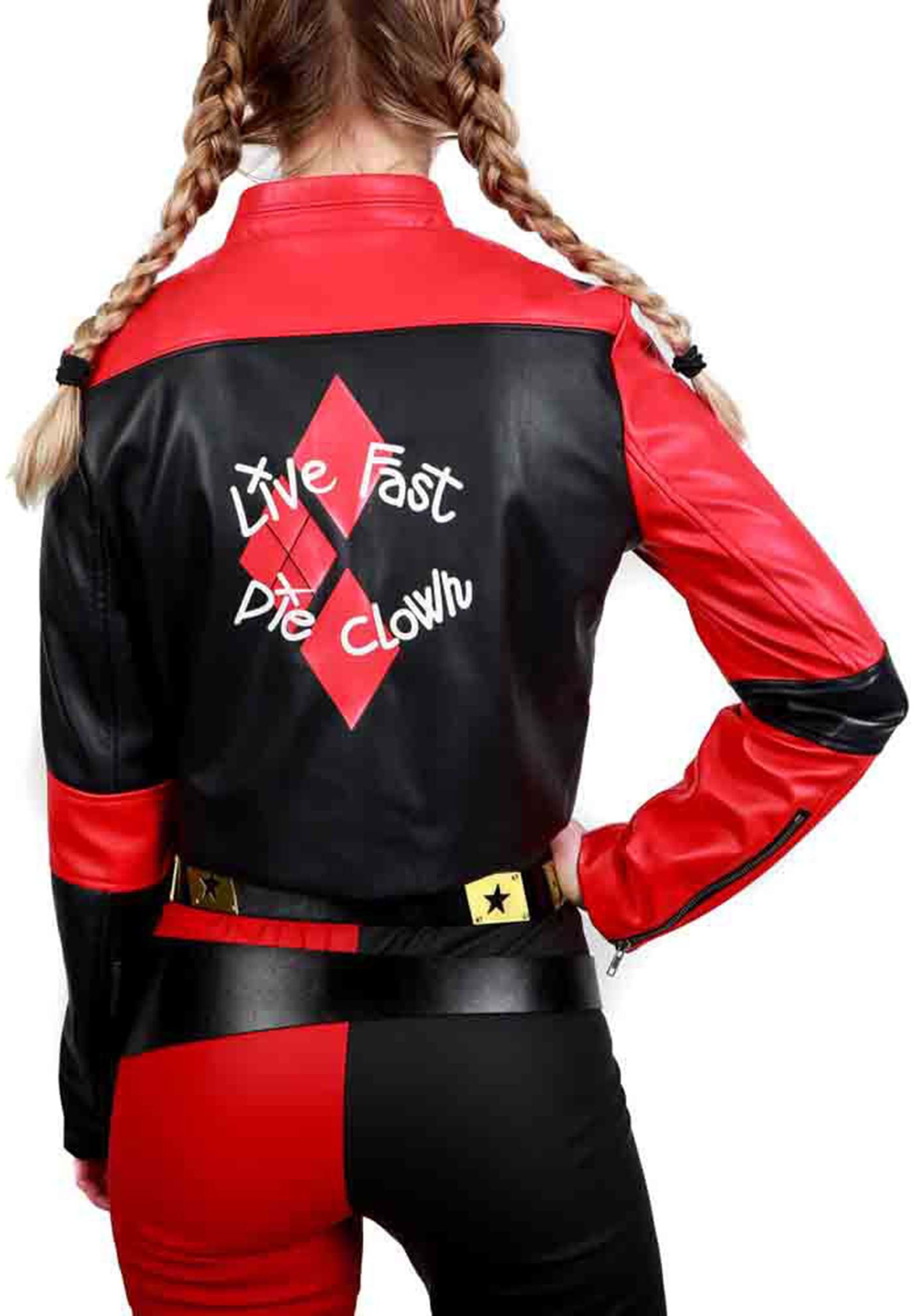 DC Comics Suicide Squad Moto Jacket for Harley Quinn -  Bioworld Merchandising / Independent Sales, BWOWF0E7PSSQPP00