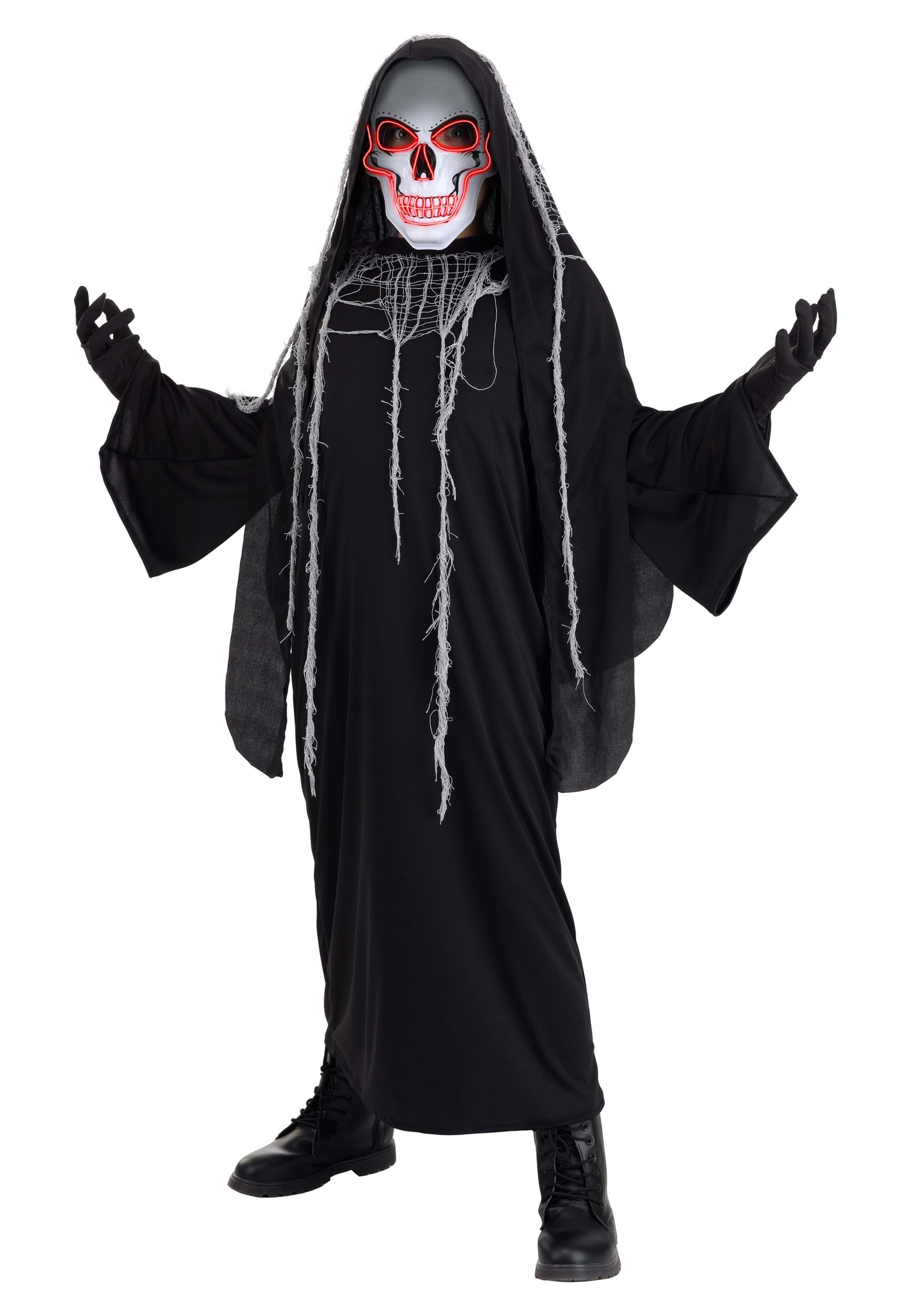 Glowing Reaper Kid's Costume