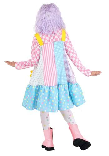 Kid's Pinafore Clown Costume Dress