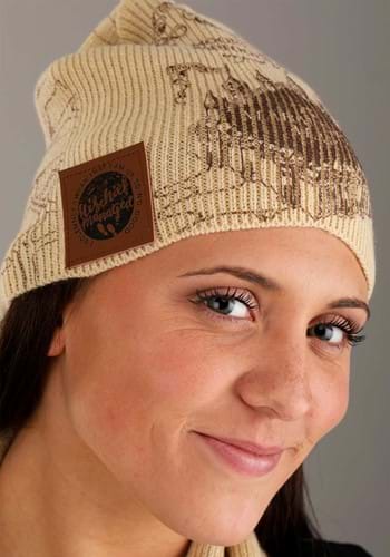Harry Potter Marauders Map Knit Scarf & Hat Set | Harry Potter Accessories