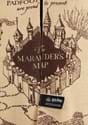 Harry Potter Marauders Map Knit Hat & Scarf Alt 5