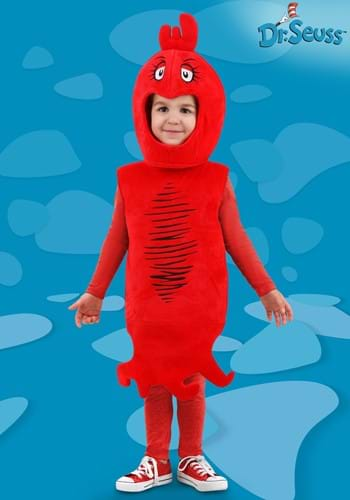 Dr. Seuss Red Fish Toddler Costume