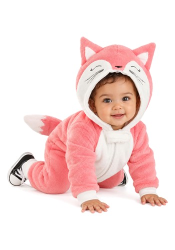 Pink Fox Baby Onesie Costume
