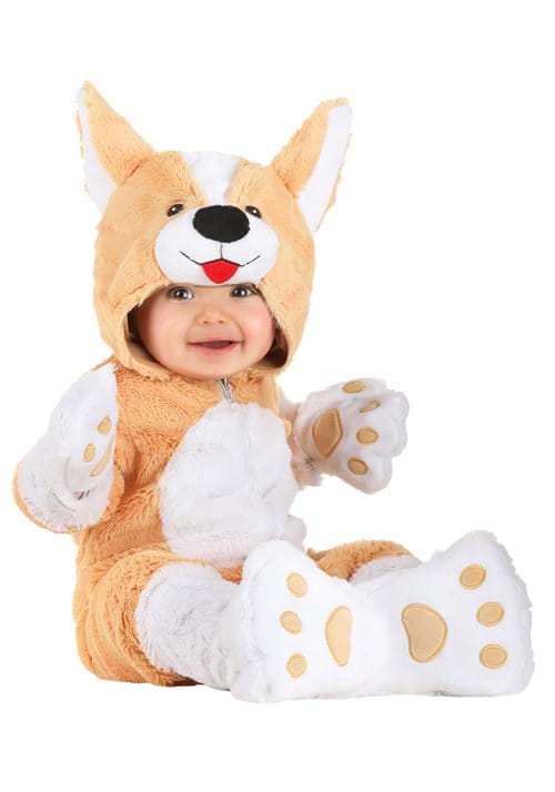Infant Plush Corgi Costume