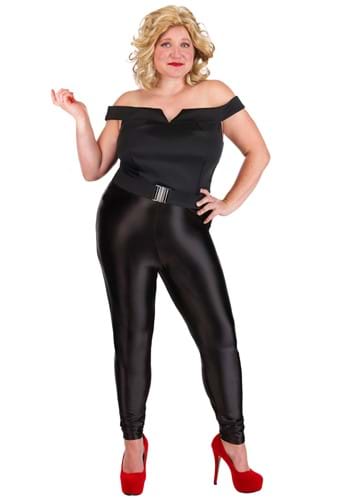 Women's Plus Size Deluxe Grease Bad Sandy Costume