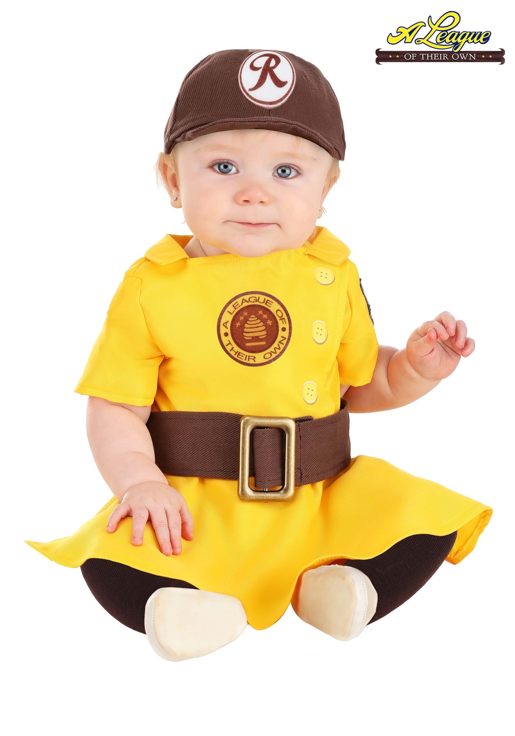 League of Their Own Baseball Uniform With Red Trim Sizes 2T 