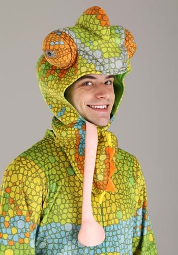 Realistic Adult Chameleon Costume