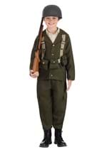 Kids Deluxe WW2 Soldier Costume Alt 2