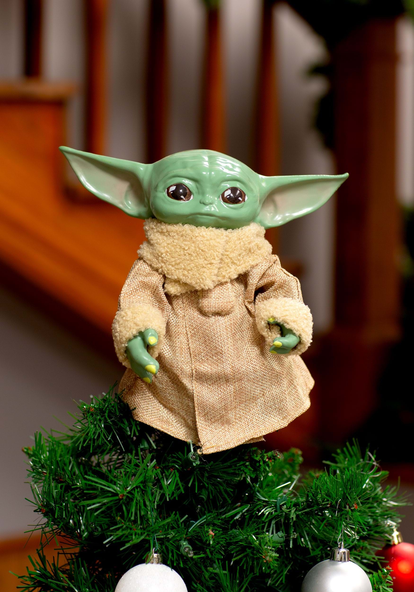 Star Wars: The Mandalorian Baby Yoda Topper de 7 pulgadas de 7 pulgadas Multicolor Colombia