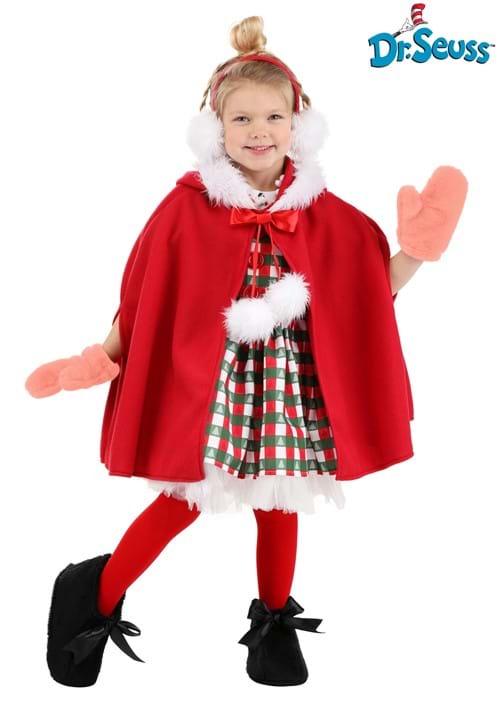 Kids Deluxe Storybook Christmas Girl Costume - update