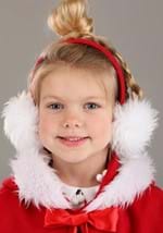 Kid's Deluxe Storybook Christmas Girl Costume Alt 1