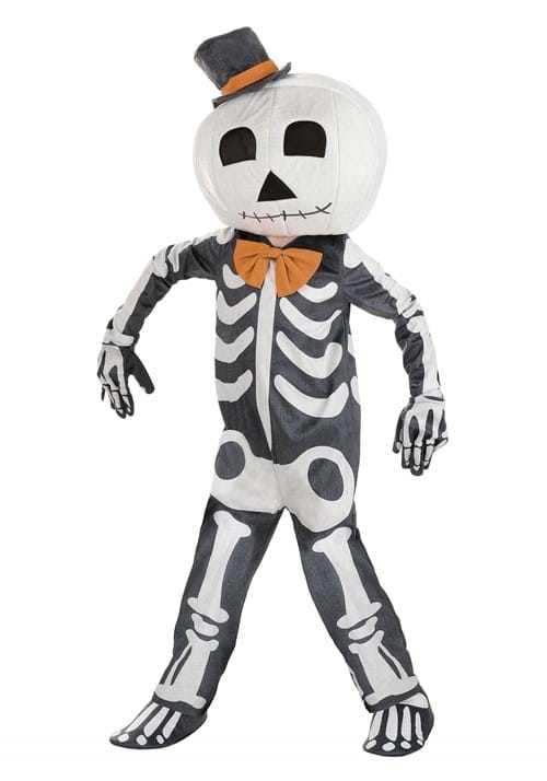 Kids Vintage Skeleton Costume