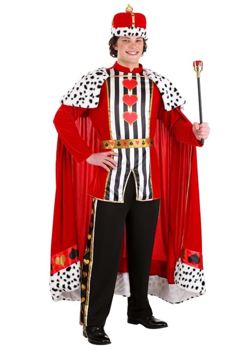 Premium King of Hearts Costume for Adults