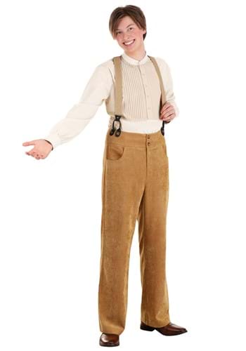 Titanic Jack Men's Costume with suspenders