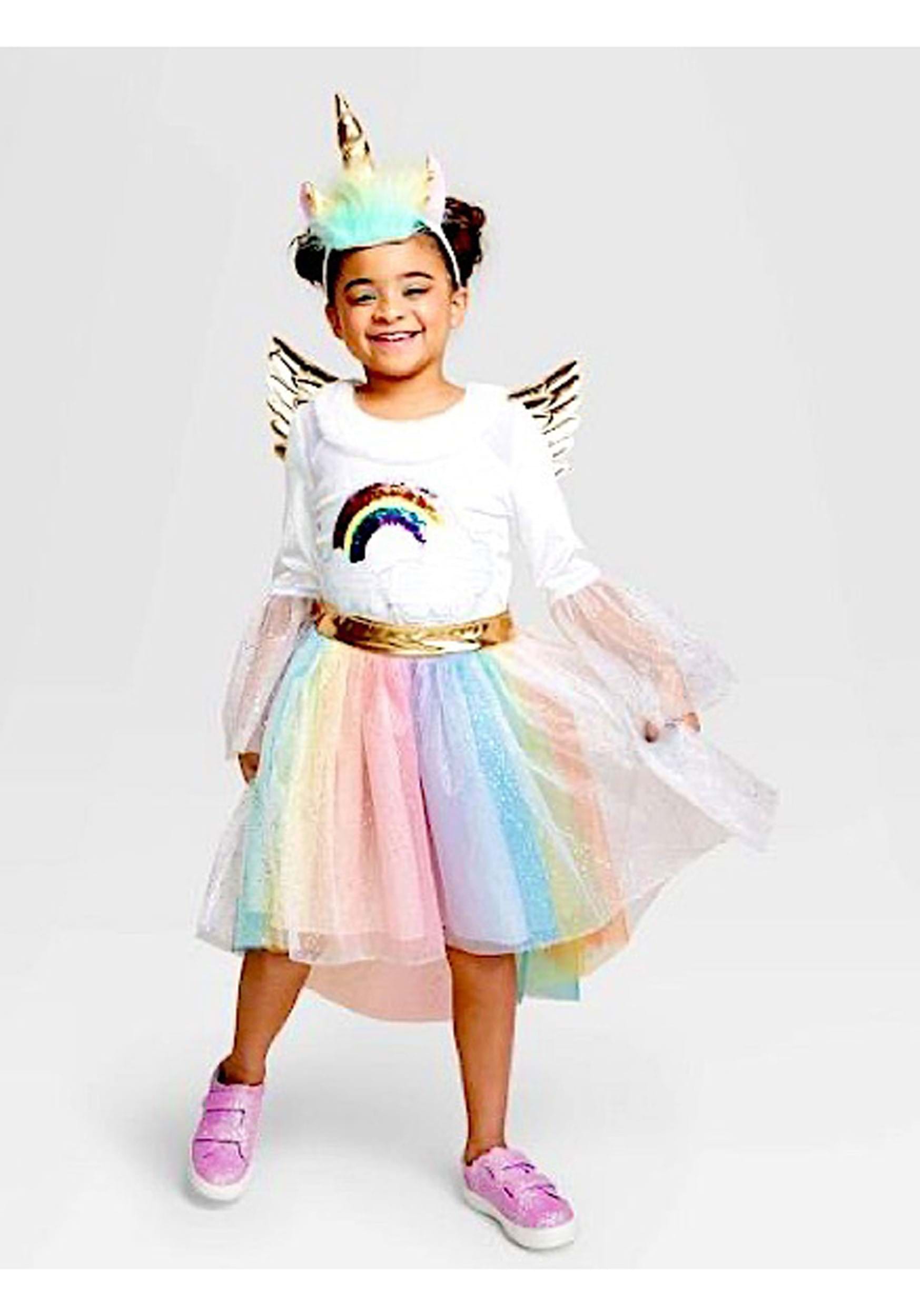 Disfraz de niños unicornio Multicolor