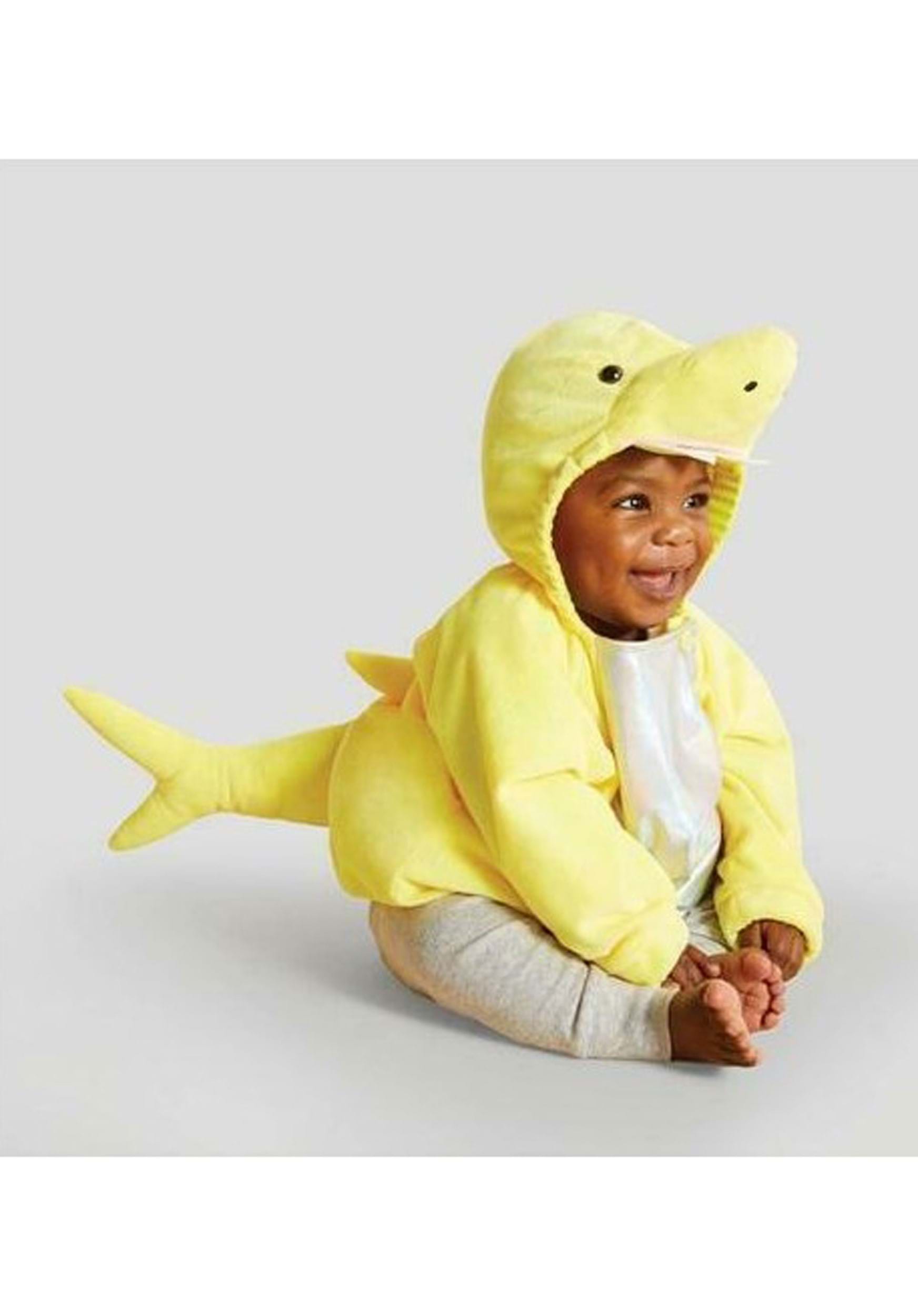 Disfraz de infante de tiburón amarillo Multicolor Colombia