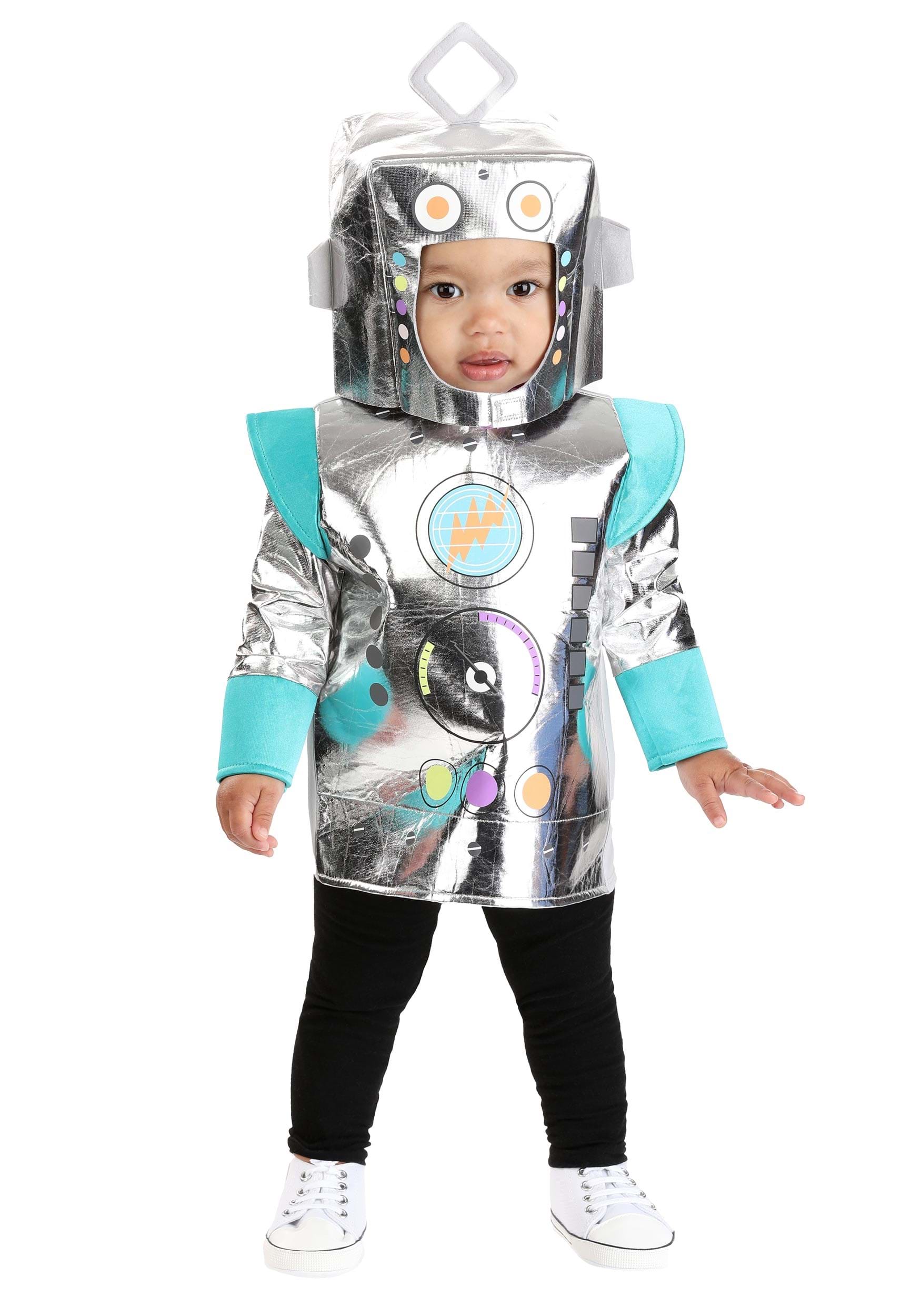 Disfraz de traje de robot para bebés Multicolor
