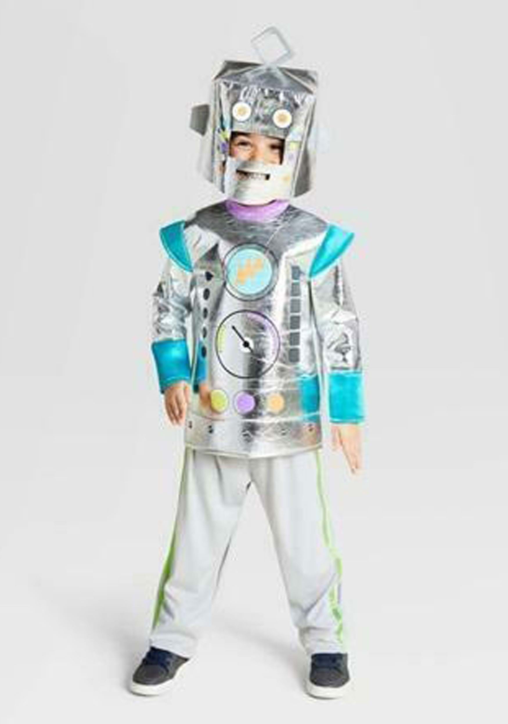 Disfraz de traje de robot para niños Multicolor Colombia