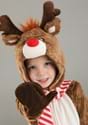 Toddler Plush Reindeer Costume Alt 4
