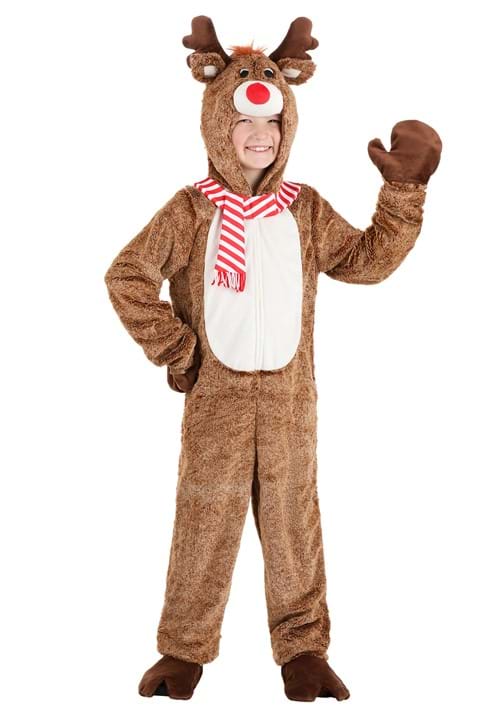 Kid's Plush Reindeer Costume