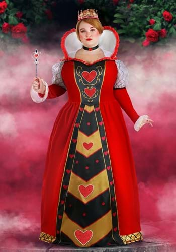 Girl's Premium Queen of Hearts Costume