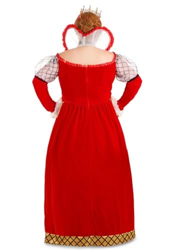 Women's Premium Queen of Hearts Plus Size Costume