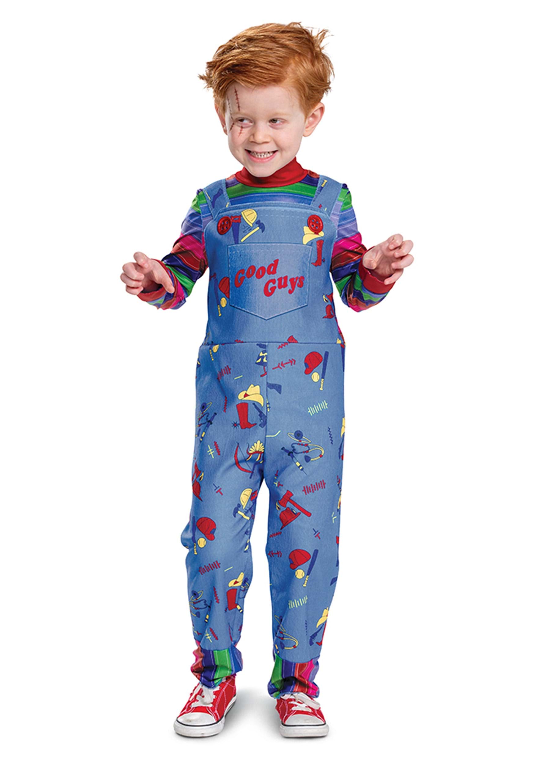 Child's Play Chucky disfraz para niños pequeños Multicolor