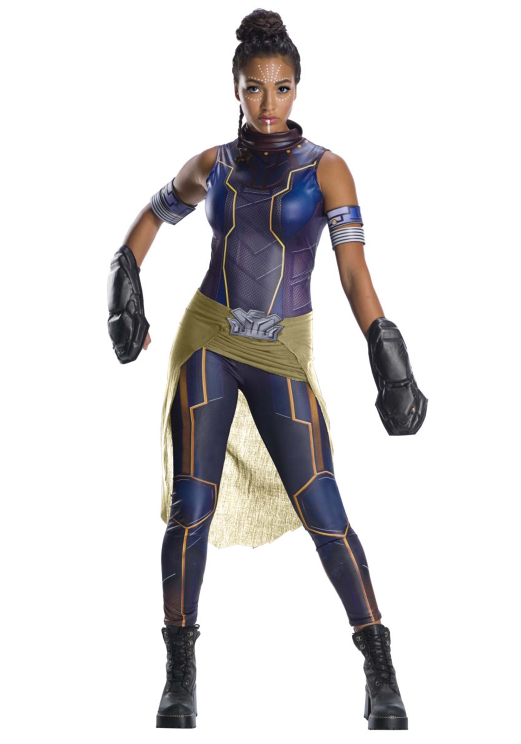 Disfraz de desear secretos de Deluxe Black Panther Shuri para adultos Multicolor