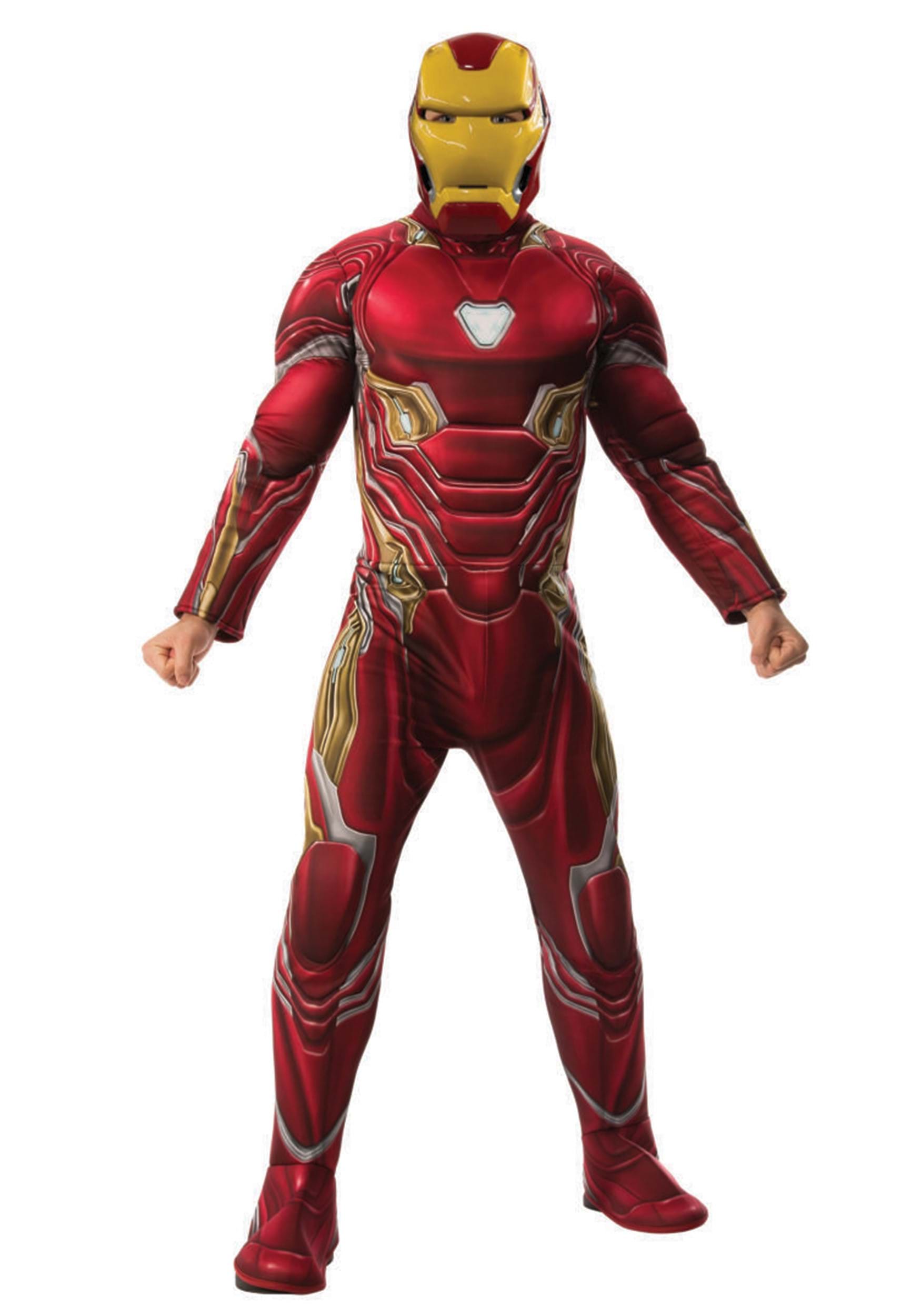 Disfraz de adultos de lujo Iron Man Multicolor