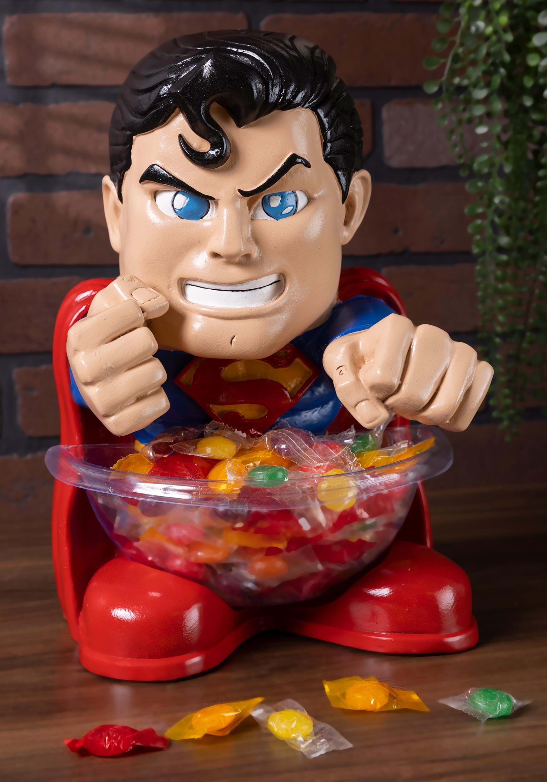 DC Decoración del soporte de Candy Bowl de DC Superman Multicolor Colombia